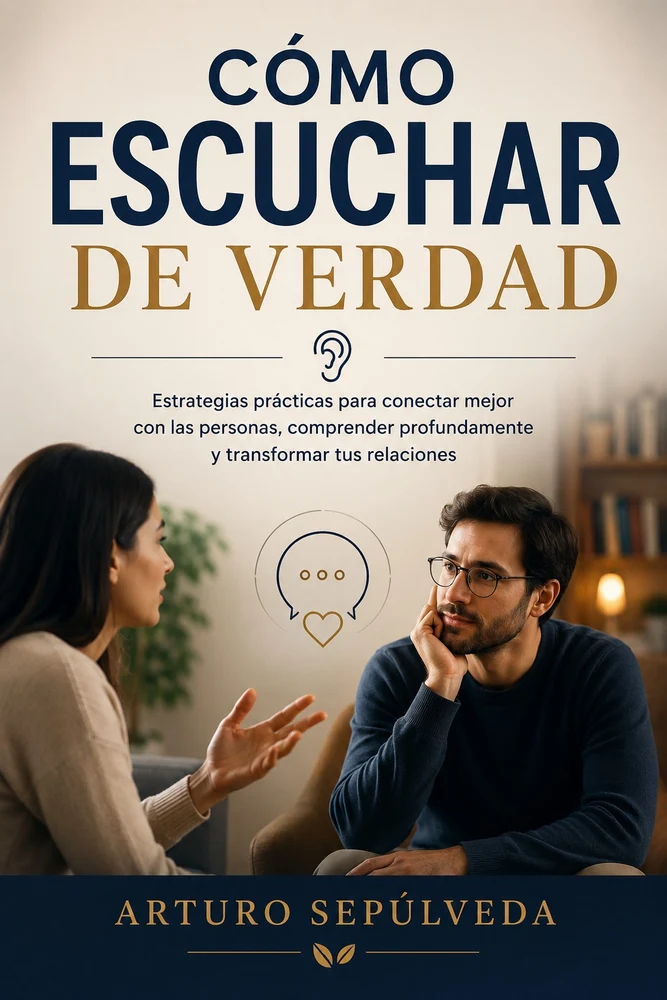 Cómo escuchar de verdad by Arturo Sepúlveda — Original Spanish edition cover